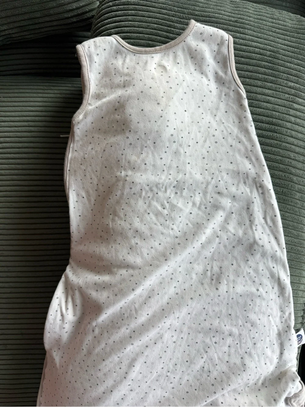 Nested Bean Stardust Grey, Sleep Sack size 6-15 months